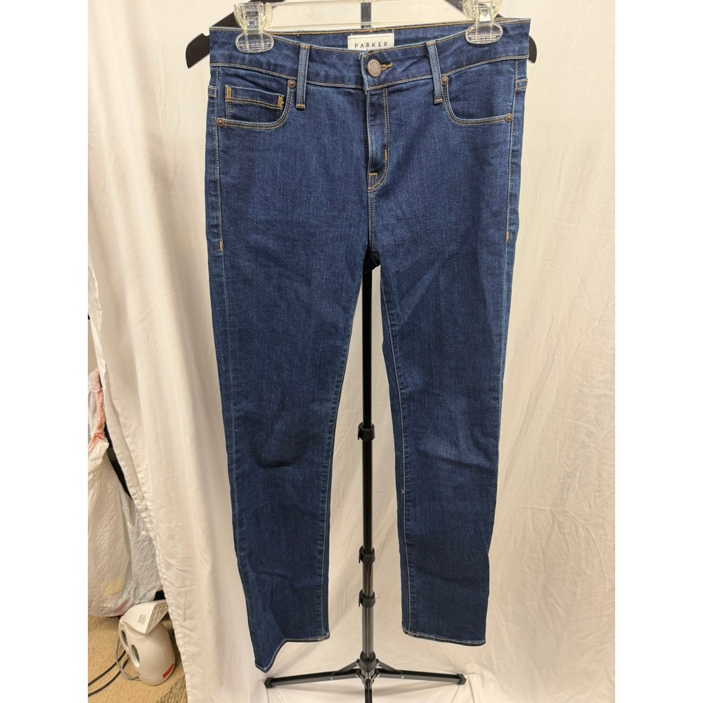 Parker Smith Women's Sz 2 "Runaround Sue" Dark Wash Straight Leg Jeans